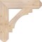 Ekena Millwork Merced Craftsman Smooth Bracket, Douglas Fir, 5 1/2"W x 28"D x 28"H BKT06X28X28MRC04SDF - alternate 2
